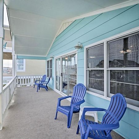 Pet-Friendly Second Row House Steps To Beach! Holden Beach Exterior photo